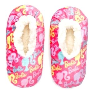Toddler girl Mattel's Barbie Slipper Socks Size 2T - 3T Fits 4 1/2 to 7 1/2 NWT
